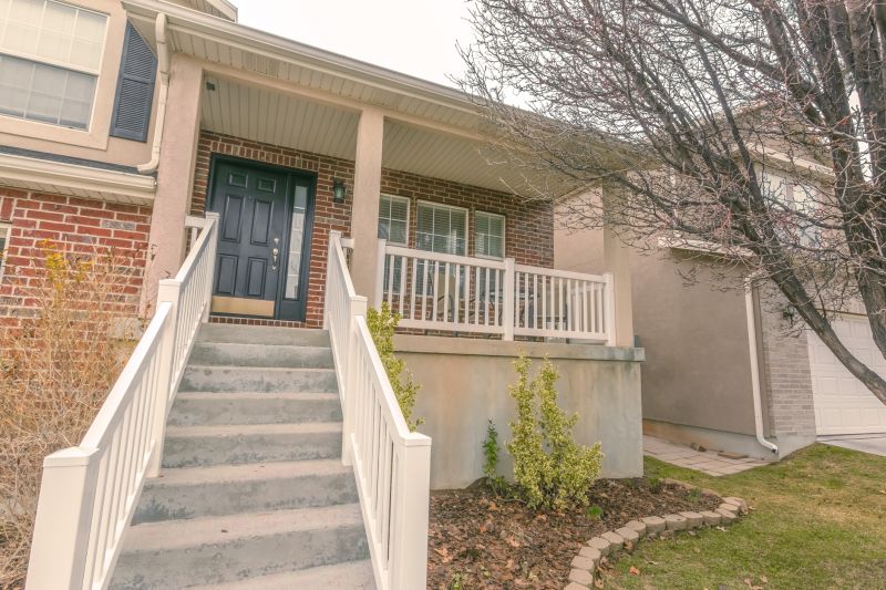 Front Porch Railing Installation