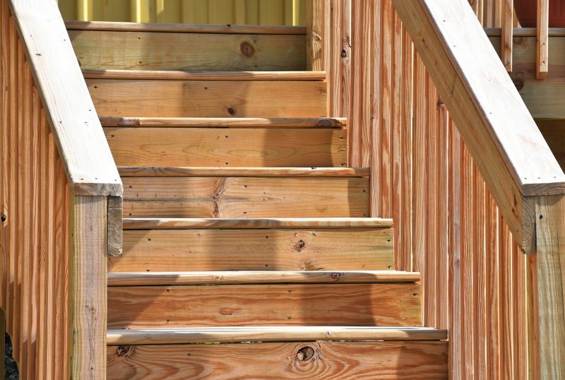 Wooden Banister Installation in Alpharetta, GA