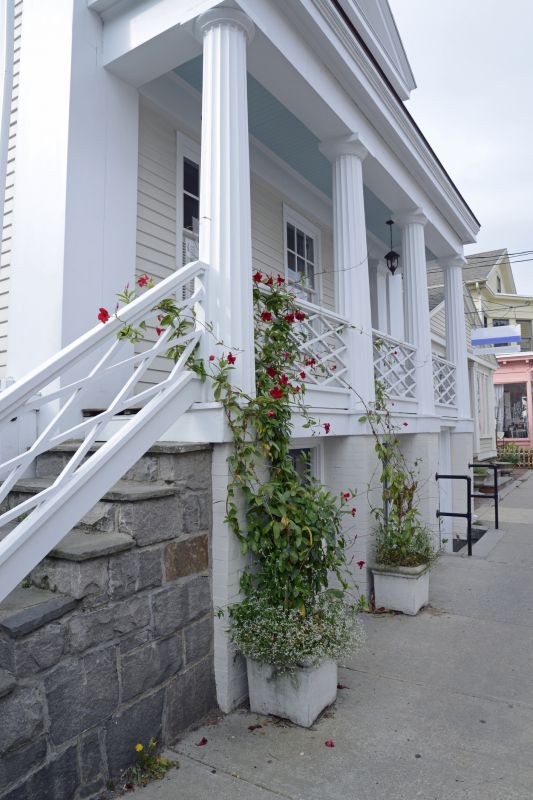 Front Porch Railing Installation